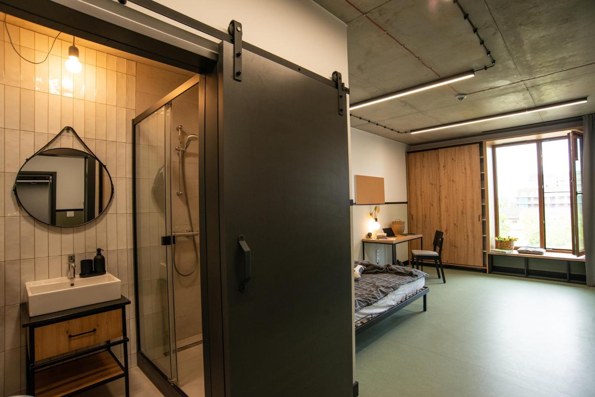 Ht Nest Coliving Appartement Warschau Buitenkant foto
