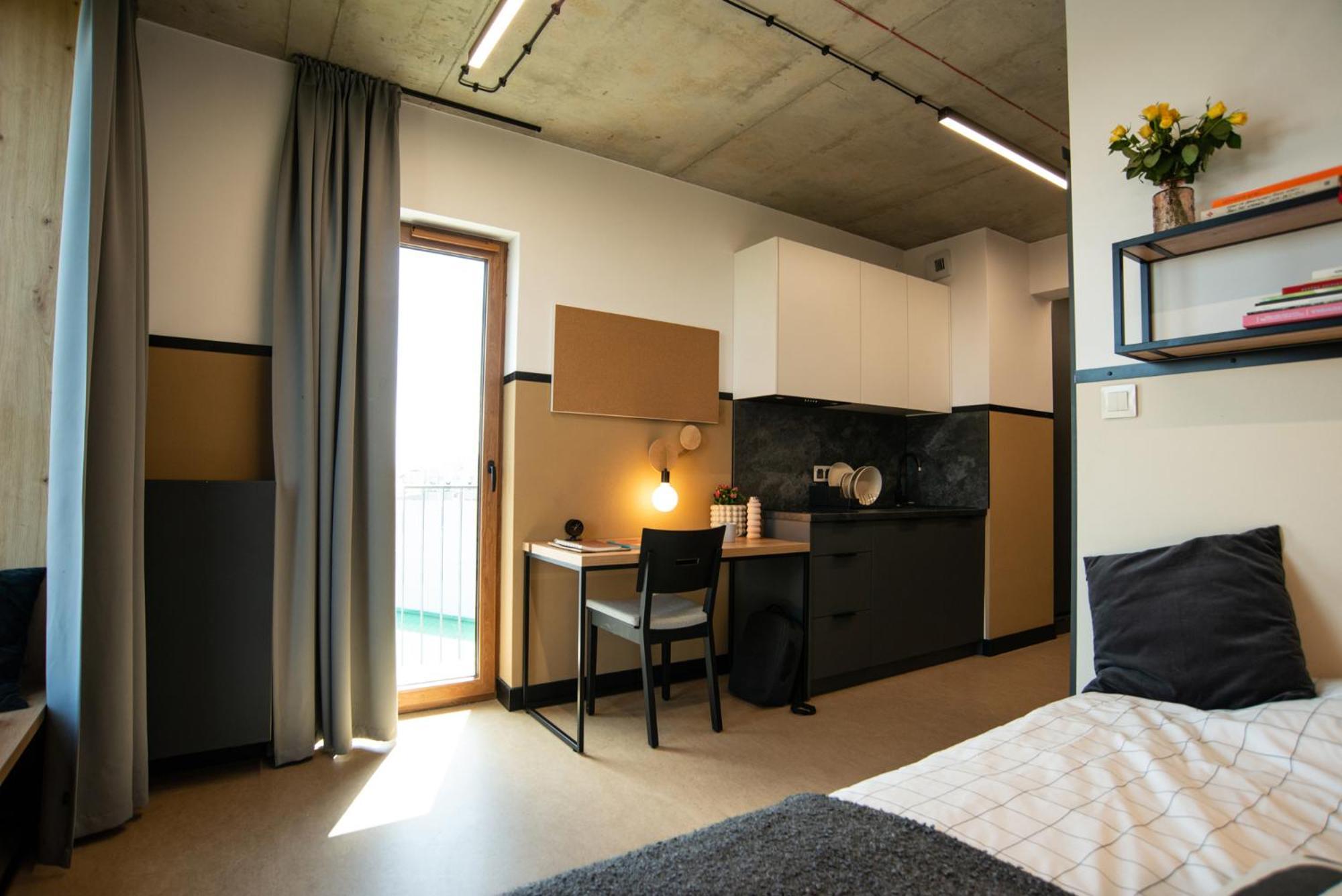 Ht Nest Coliving Appartement Warschau Buitenkant foto