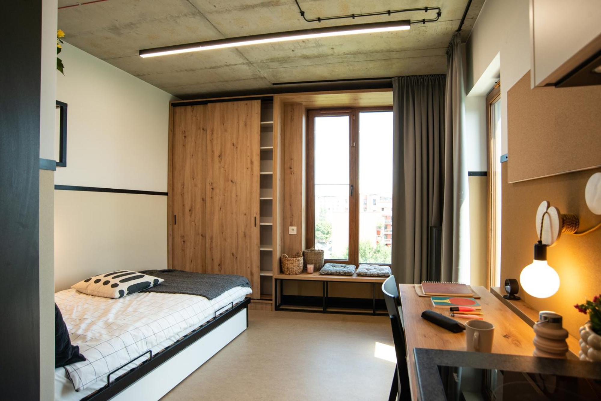 Ht Nest Coliving Appartement Warschau Buitenkant foto