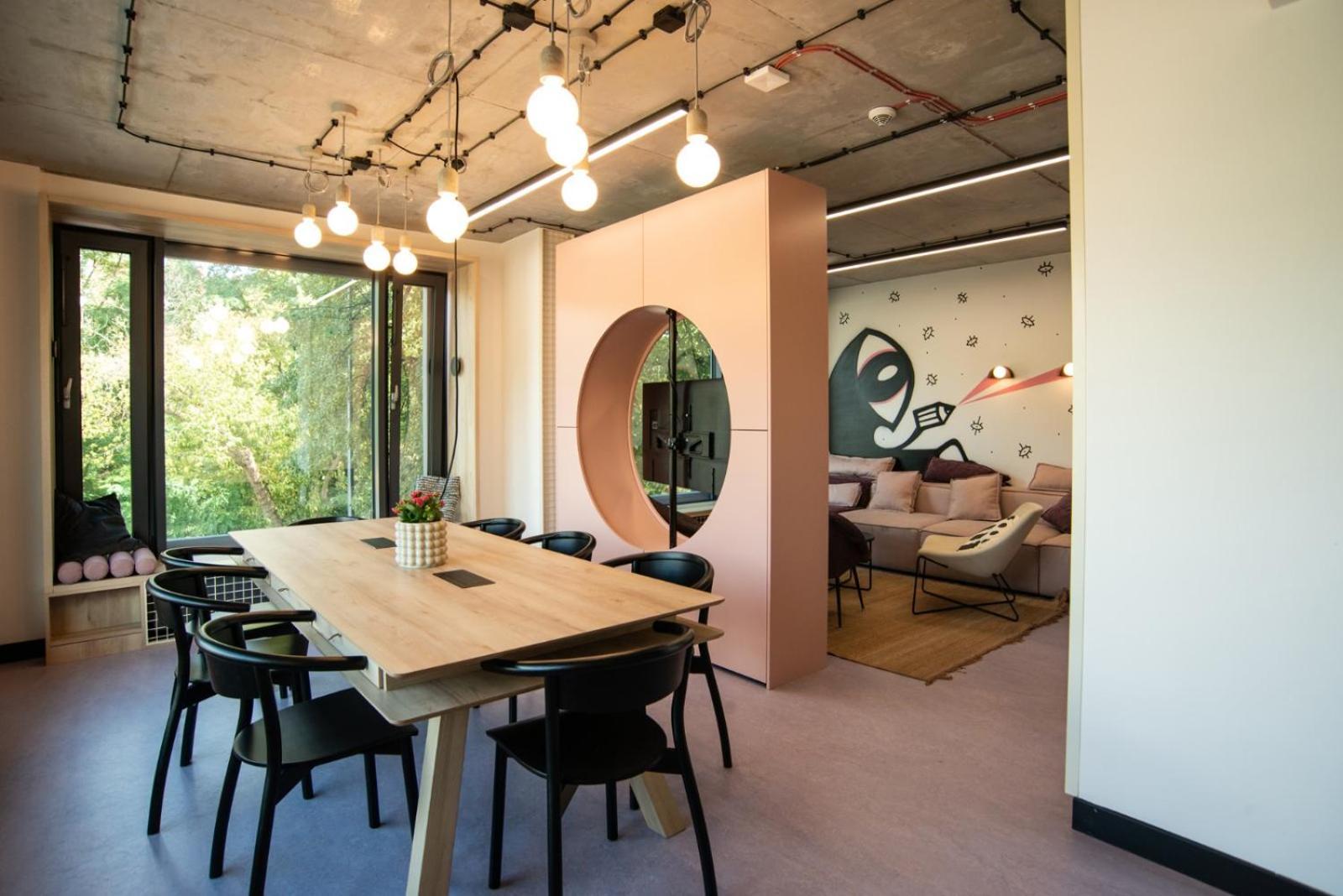Ht Nest Coliving Appartement Warschau Buitenkant foto
