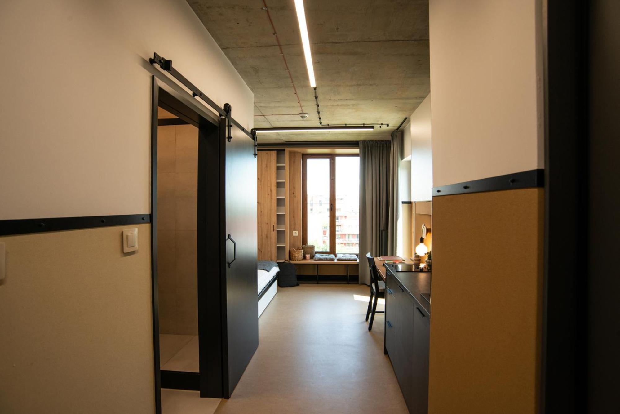 Ht Nest Coliving Appartement Warschau Buitenkant foto