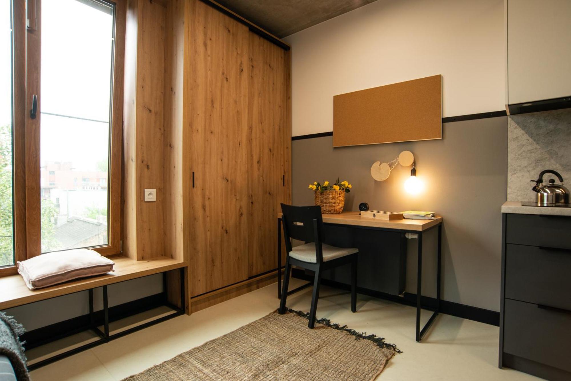 Ht Nest Coliving Appartement Warschau Buitenkant foto