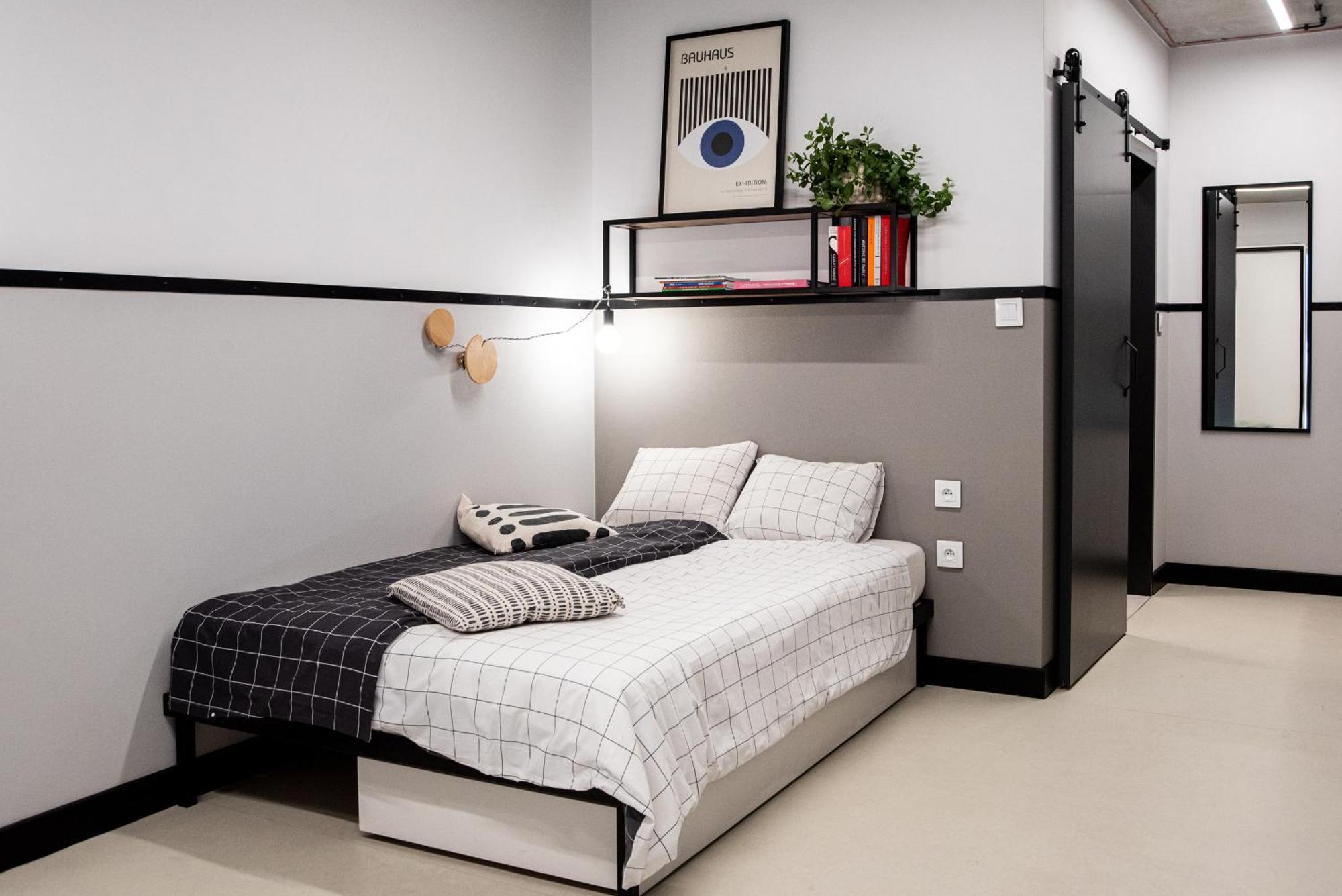 Ht Nest Coliving Appartement Warschau Buitenkant foto